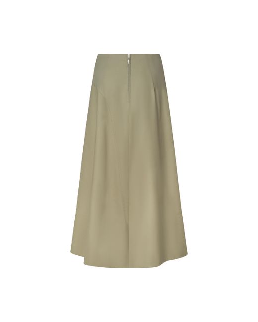 Tonyy Green Ruffle Skirt