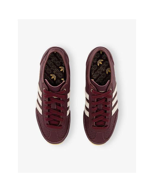 Adidas Brown Japan Decon Leather Low-Top Trainers