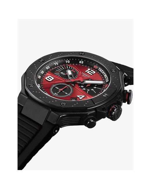 Tissot Black T-Race Motogp 2026 Stainless-Steel Quartz Watch 45Mm for men