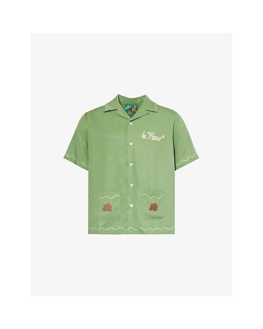 トップス GOLF LE FLEUR CHERUB SHIRT GLF* SILK PINK CHERUB BUTTON DOWN : r/Golfwang