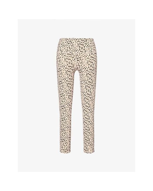 Varley Natural Move Pocket 25' High-Rise Printed Stretch Recycled-Polyester Leggings