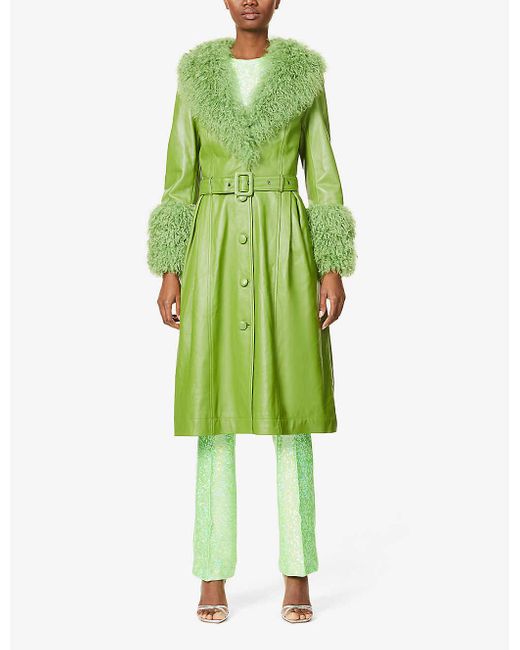 saks potts green jacket