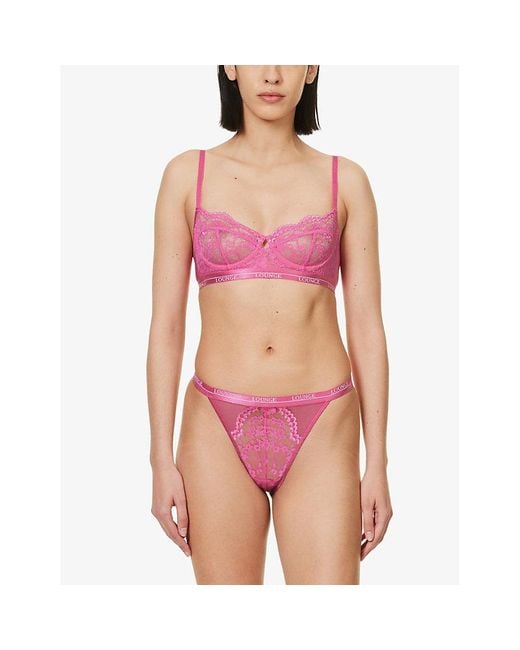 Pink Lounge Bras, Bralettes & Underwear for Women