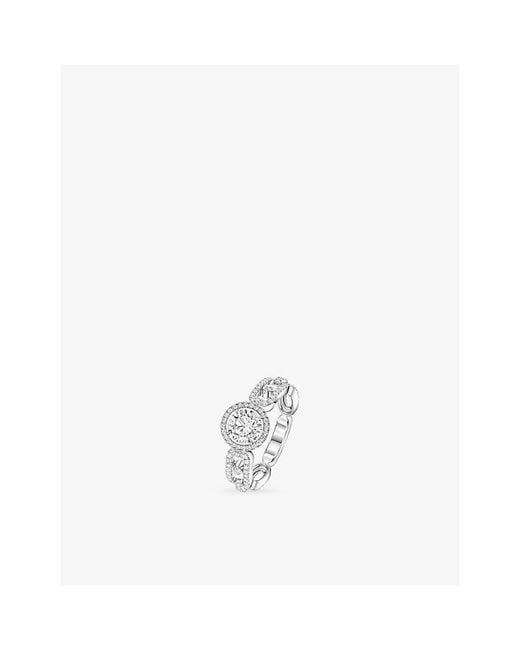 Messika White Move Link 18Ct- And 1.22Ct Diamond Ring
