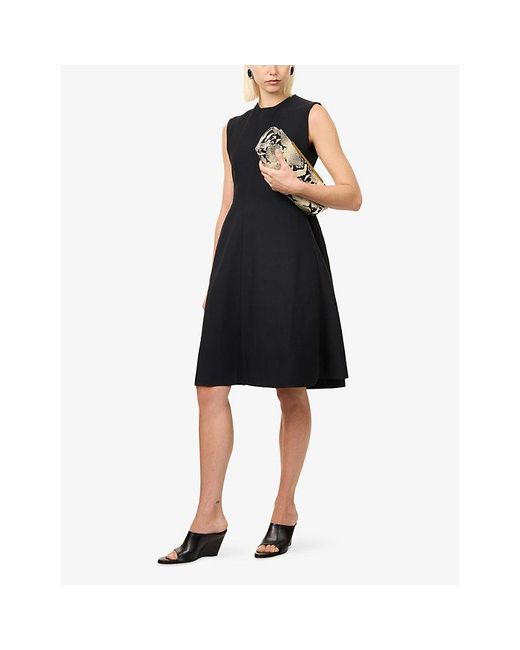 CFCL Blue Milan Vest Woven Midi Dress