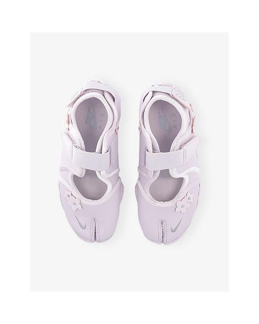Nike Purple Air Rift Leather Trainers for men