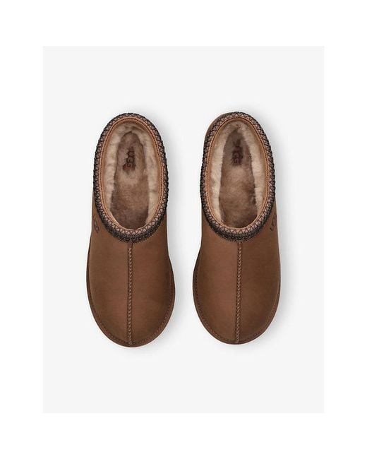 Ugg Brown Tasman Ii Suede Slippers for men
