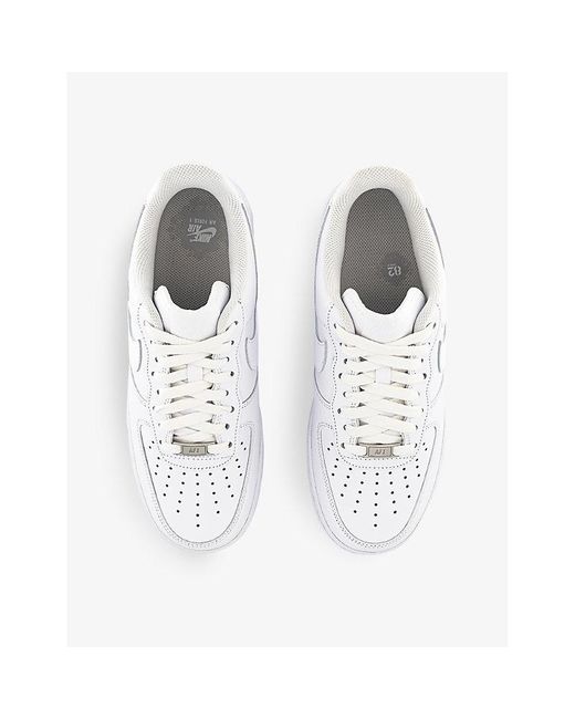 Nike White Air Force 1 '07 Low-top Leather Trainers for men