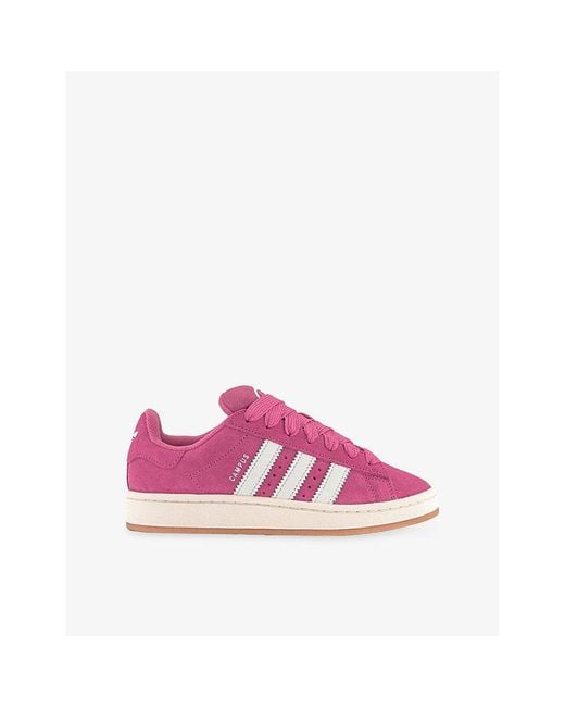 Adidas Pink Campus 00S Suede Trainers