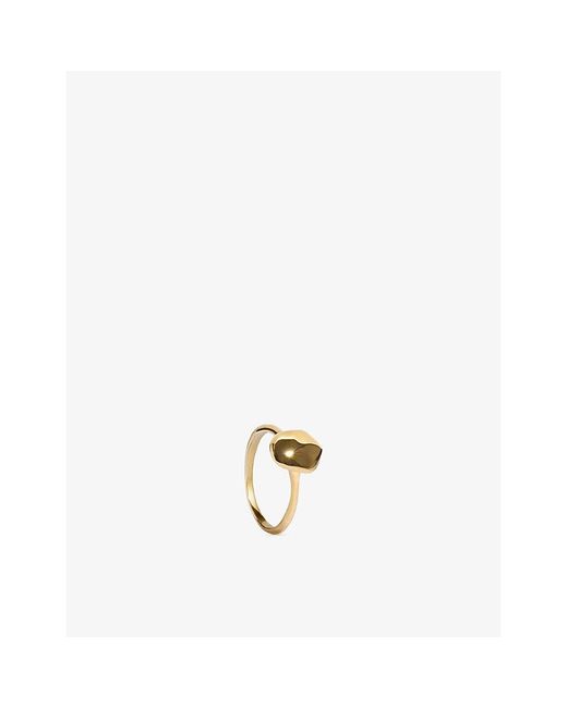 Monica Vinader Metallic Odyssey 18Ct Vermeil Stacking Ring