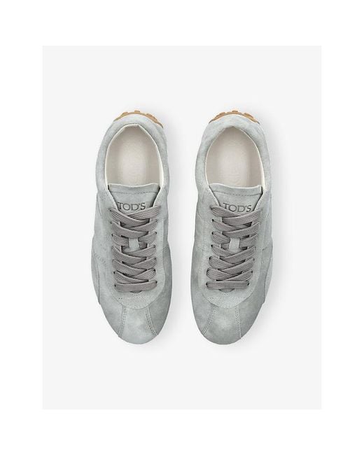 Tod's Gray Sportiva 59L Suede Trainers