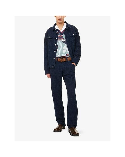Vivienne Westwood Blue Ranch Straight-Leg Denim Jeans for men