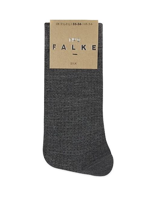 Falke Brown No 2 Silk Socks
