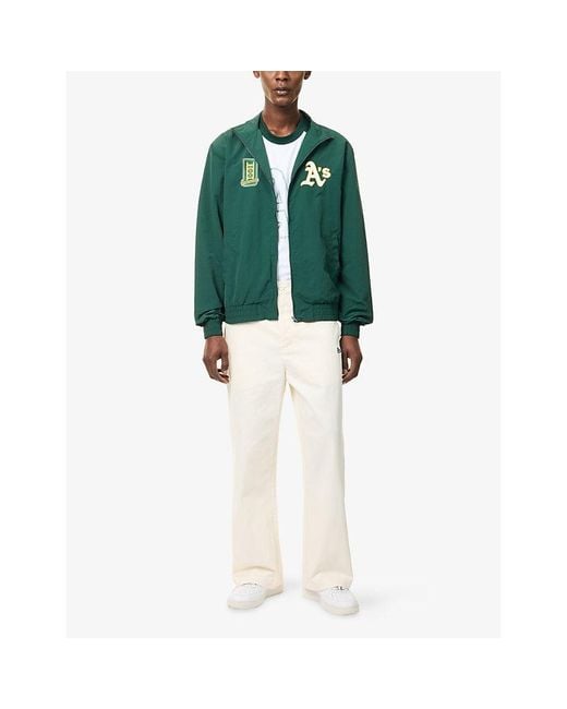 KTZ Natural New York Yankees Mlb Logo-Embroidered Cotton Chinos for men