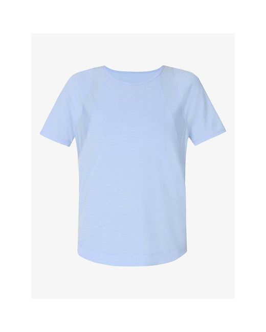 Sweaty Betty Blue Breathe Easy Mesh T-Shirt