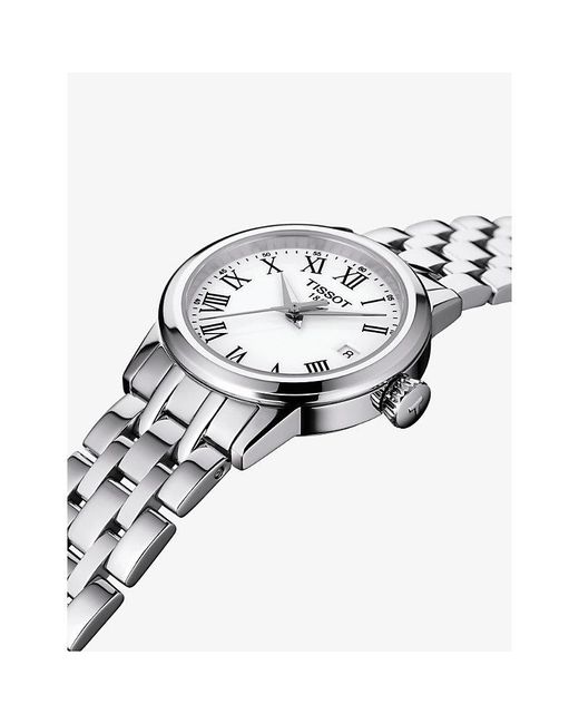 Tissot Metallic T129.210.11.013.00 Classic Dream Lady Stainless-Steel Quartz Watch for men