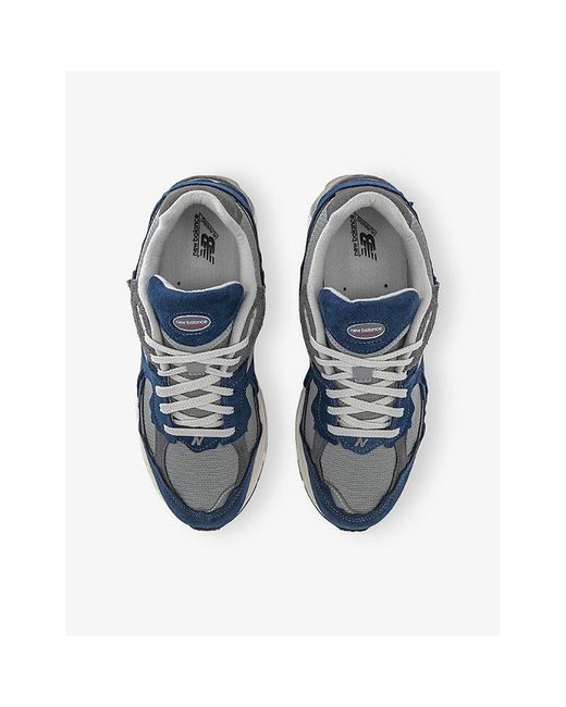 New Balance Blue 2002 Suede Trainers for men