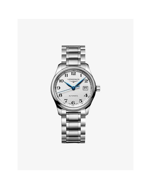 Longines Metallic L2.257.4.78.6 Master Collection 29Mm Steel Hands Stainless-Steel Automatic Watch