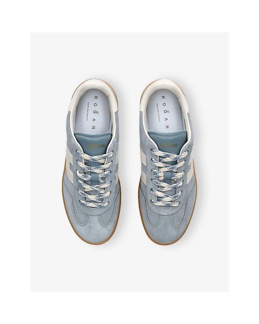 Hogan Blue Cool Suede Trainers