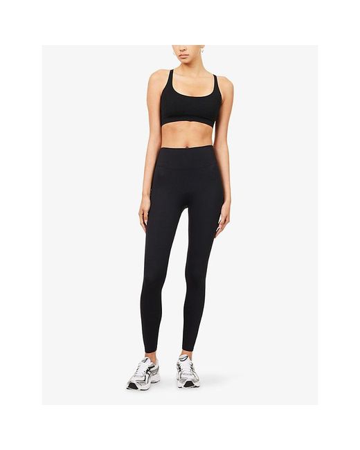 ADANOLA Blue Ultimate Regular Workout Leggings