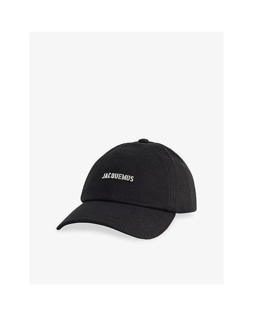 Jacquemus Black La Casquette Gadjo Cotton Cap