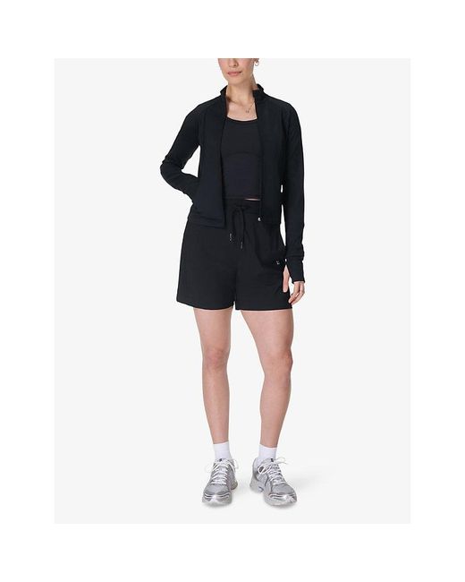 Sweaty Betty Black Explorer 5.5-Inch Cycling Shorts