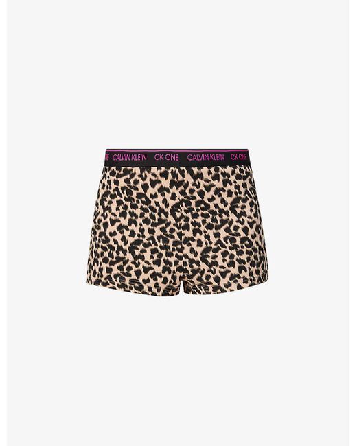 Mid-rise Cotton-blend Pyjama Shorts Xs 