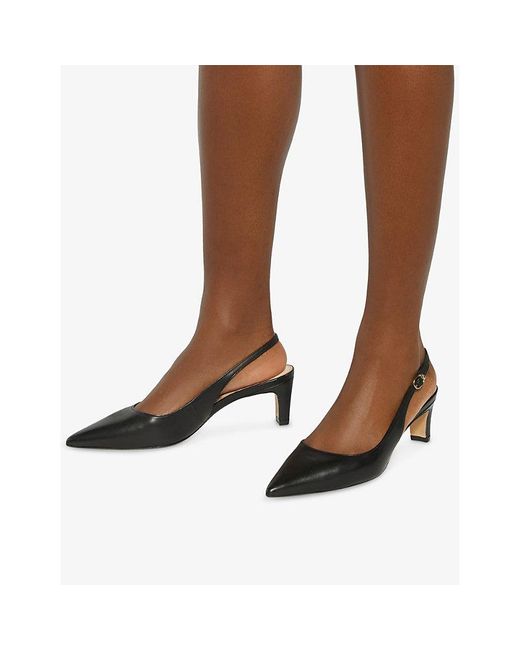 Dune Multicolor Connection Leather Sling-Back Courts