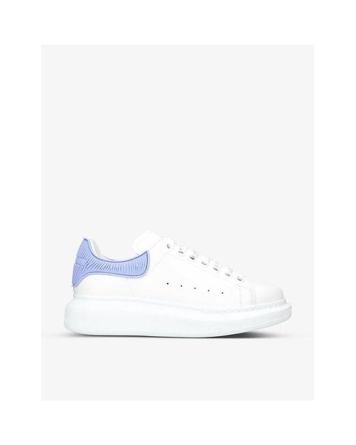 Alexander mcqueen hotsell runway leather trainers