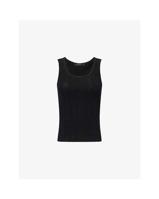 Mother Black The Runner Up Cotton Vest
