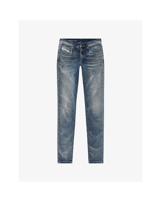 DIESEL Blue 2019 D-strukt Slim-fit Jeans for men