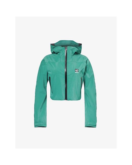 66 North Green Snaefell Cropped Woven Jacket