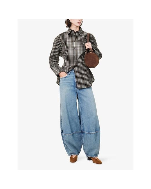 Agolde Blue Lantern Mid-Rise Denim Jeans