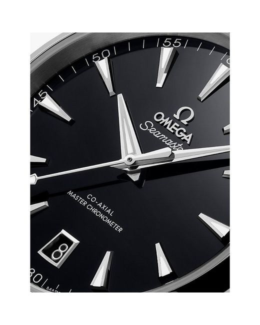 Omega White 220.10.41.21.01.002 Seamaster Aqua Terra Steel Automatic Watch for men