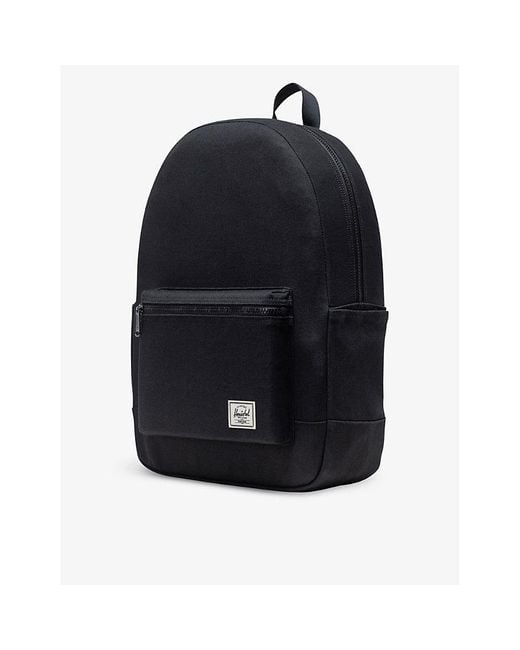 Herschel Supply Co. Black Pacific Daypack Cotton-canvas Backpack