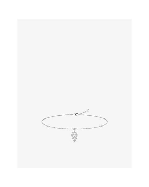 Messika White Fiery And 0.26Ct Diamond Anklet