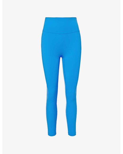 ADANOLA Blue Ultimate High-rise Stretch-woven leggings X