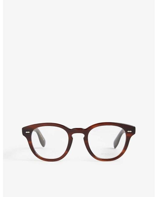 Oliver Peoples Cary Grant Optical Glasses in Brown Lyst