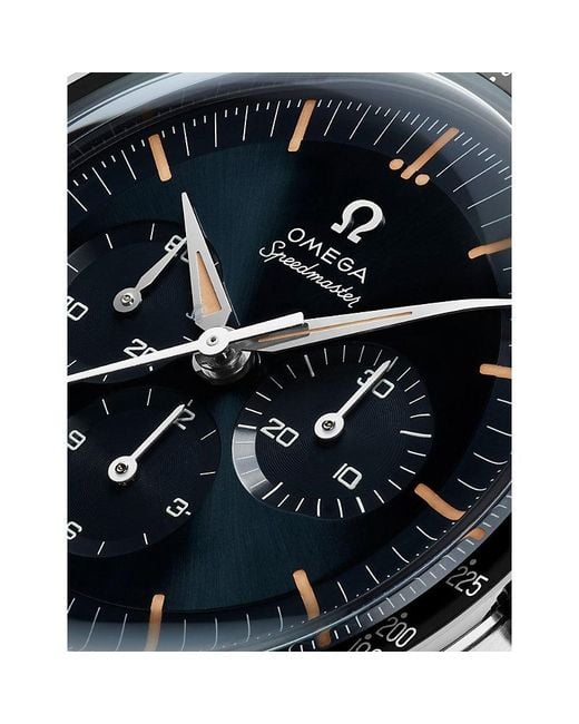 Omega Black Mens Blue for men