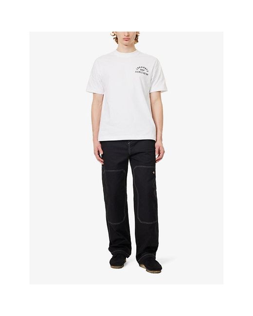 Carhartt White Class Of 89 Graphic-print Organic Cotton-jersey T-shirt X for men