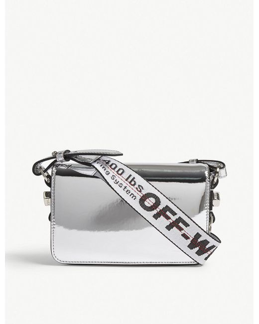 Off-White c/o Virgil Abloh Metallic Mini Shoulder Bag