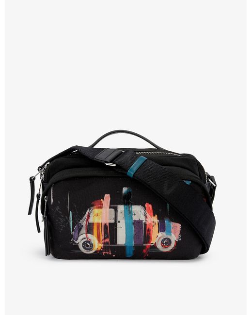 Paul Smith Synthetic Graphic-print Mini Recycled-polyester Camera Bag ...