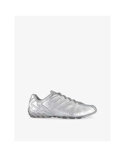 Adidas White Ghost Sprint Leather Trainers for men