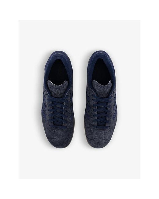 adidas Suede Low-top Trainers in Blue for Men | Lyst