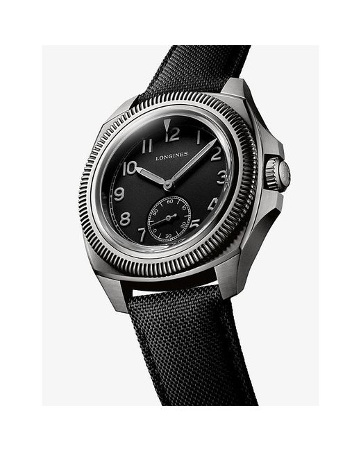 Longines Black L2.838.1.53.2 Pilot Majetek Pioneer Edition Automatic Watch