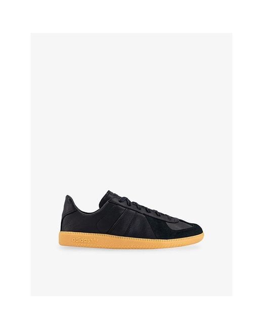 Adidas Blue Bw Army Leather Trainers for men
