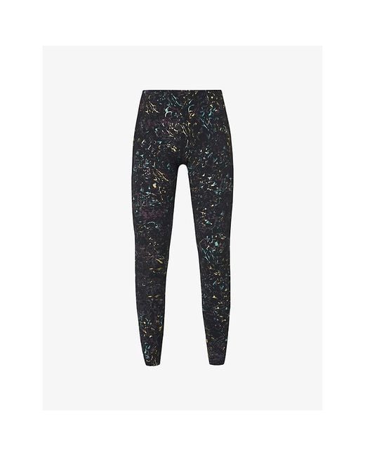 Sweaty Betty Black Power Foil Workout Leggings