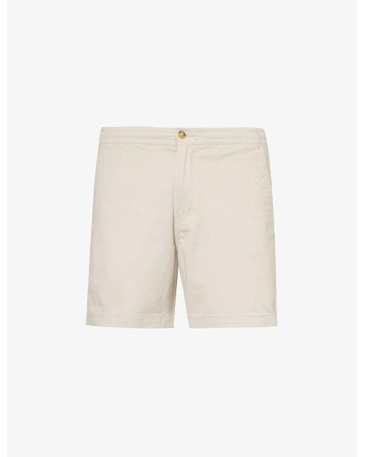 Polo Ralph Lauren Natural Classic-fit Brushed-twill Stretch-cotton Shorts X for men