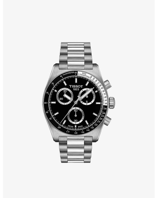 Tissot White T149.417.11.051.00 Pr516 Stainless-steel Quartz Watch for men