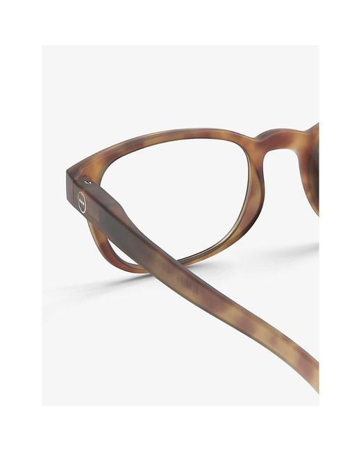 Izipizi Metallic #B Square-Framed Reading Glasses for men